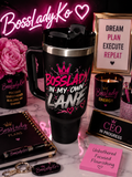 BossLady In My Own Lane Tumbler