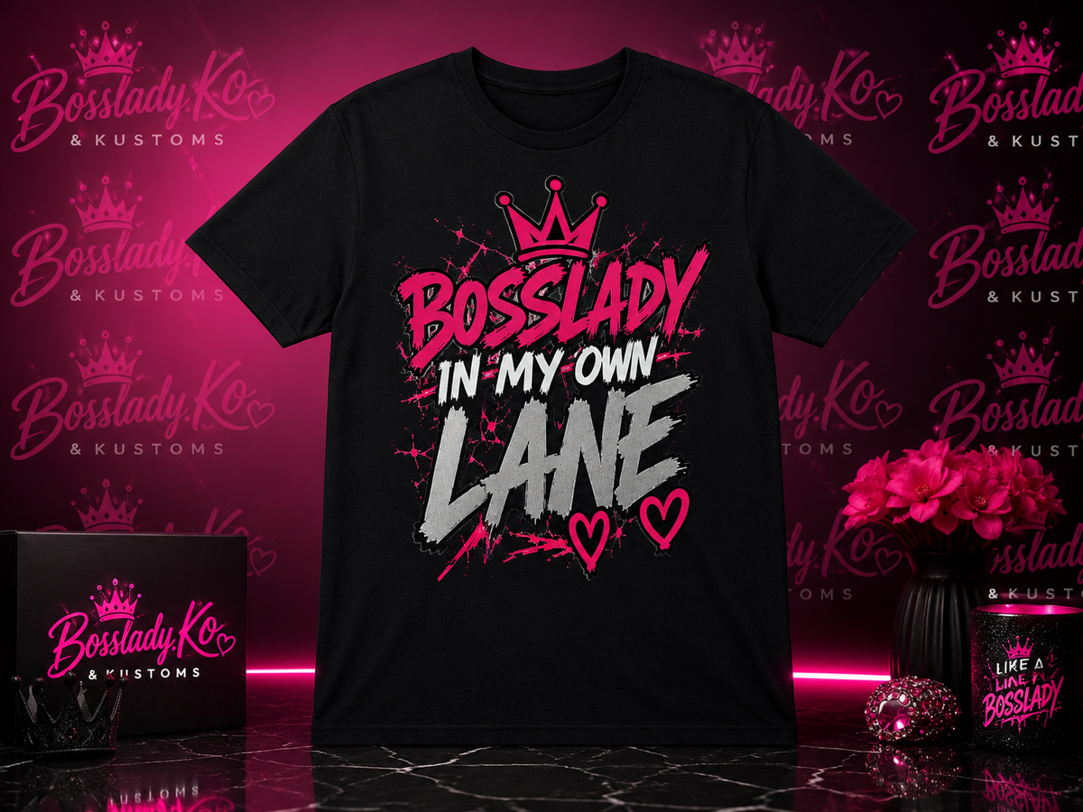 🖤 BossLady In My Own Lane Tee