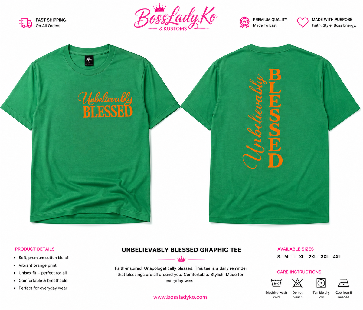 Unbelievably Blessed Tee